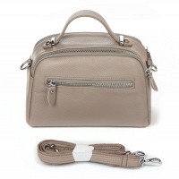 Женский молодежный кожаный клатч ALEX RAI 2906 L-grey