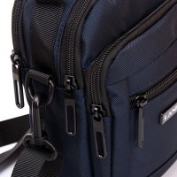 Мужская небольшая сумка через плечо и пояс Lanpad 82065 blue
