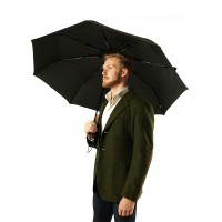 Мужской зонт автомат Fulton OpenClose Jumbo-1 G323 Black (Черный)