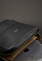 Городской  женский кожаный рюкзак BlankNote на молнии COOPER ЧЕРНЫЙ - BN-BAG-19-NOIR