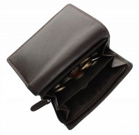 Женский кошелек Visconti PICADILLY HT-32 CHOC из натуральной кожи