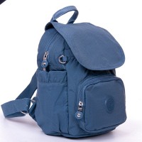Женский тканевый рюкзак Jielshi 9381 blue