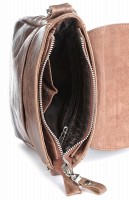 Мужская кожаная коричневая сумка SHVIGEL 00978