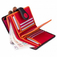 Женский кожаный кошелек Visconti p1 berry