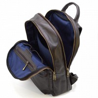 Мужской рюкзак из кожи и канваса TARWA GC-7273-3md