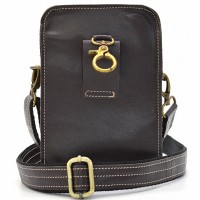Мужская кожаная сумка через плечо и на пояс TARWA GCw-0075-3md