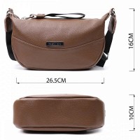 Молодежная женская кожаная сумка через плечо Vintage 22619