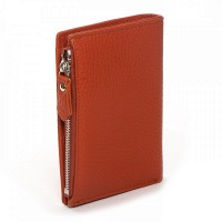 Женский кожаный кошелек Classik  DR. BOND WN-23-8 orange