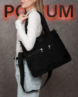 Женская тканевая сумка Jielshi 3748 black