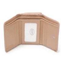 Женский кожаный кошелек Bright DR. BOND WS-403 pink