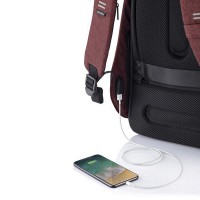 Рюкзак бордовый антивор XD Design Bobby Hero Small Red (P705.704)