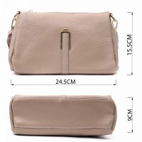 Молодежная женская кожаная сумка через плечо Vintage 22609 