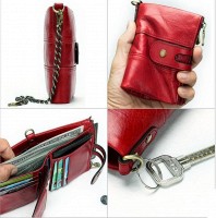 Кожаный кошелек Vintage 14680