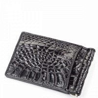 Зажим для купюр из натуральной кожи крокодила Ekzotic Leather CC 05
