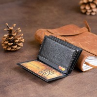 Женская кожаная визитница ST Leather 19213 Черная