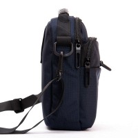 Мужская небольшая сумка через плечо и пояс Lanpad 7685 blue