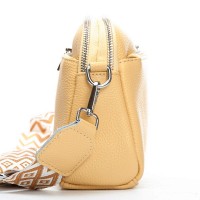 Женская кожаная сумка ALEX RAI 8960 yellow
