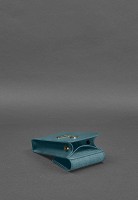 Набор женских кожаных сумок BlankNote  Mini поясная/ кроссбоди зеленые - BN-BAG-38-MALACHITE