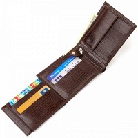 Мужской кожаный кошелек  CANPELLINI 21864