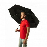 Зонт-гольфер механический Fulton Stormshield S669 - Black (Черный)