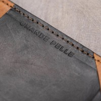 Мужской кожаный картхолдер GRANDE PELLE 11398