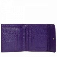 Кожаный женский кошелек Smith and Canova 28611 Haxey (Purple)