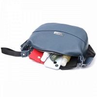 Молодежная женская кожаная сумка через плечо Vintage 22617 