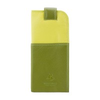 Футляр для очков из кожи Visconti RB106 (Lime Multi)