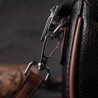 Молодежная женская кожаная сумка через плечо Vintage 22441 