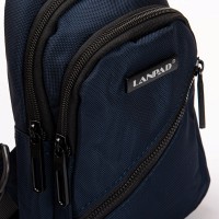 Мужская тканевая сумка-слинг Lanpad 82085 blue