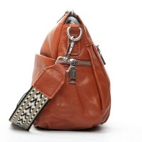 Женская кожаная сумка классическая ALEX RAI 2048-9 camel