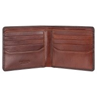 Кожаный мужской кошелек Visconti AT58 Milo c RFID (Burnish Tan)