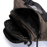 Мужская сумка на пояс Lanpad deep khaki