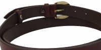 Женский кожаный ремень Skipper 1429-30 коричневый