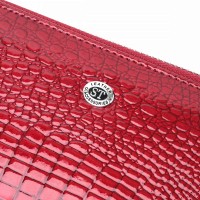 Женский лаковый кожаный кошелек ST Leather 22677 