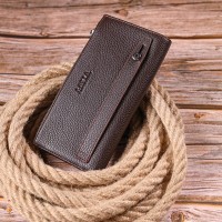 Мужской кожаный кошелек KARYA 21421