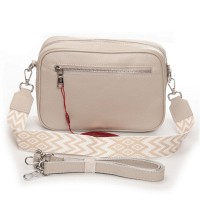 Женская кожаная сумка ALEX RAI 6616 grey