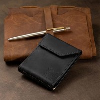 Кожаный зажим для купюр GRANDE PELLE 11404