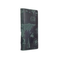 Кожаное портмоне Hi Art 7 wonders of the world WP-05-S19-5920-T002