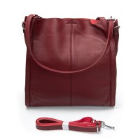Женская кожаная сумка классическая ALEX RAI 2060-9 bordo