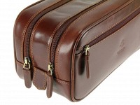 Мужской кожаный несессер Visconti MZ100 Naples (brown)