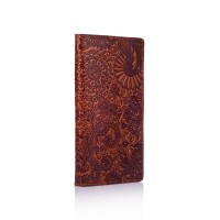 Кожаный бумажник Hi Art Mehendi Art WP-02-C18-1148-T005