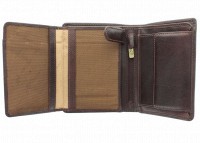 Мужской бумажник Visconti TSC44 Lucca (Brown) с защитой RFID