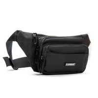 Мужская сумка на пояс Lanpad 6041 black