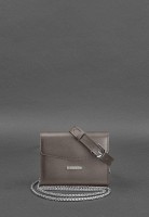 Женская кожаная поясная сумка/кроссбоди BlankNote Mini темно-бежевая BN-BAG-38-2-BEIGE