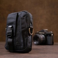 Мужская тканевая сумка на пояс Vintage 20645 
