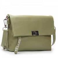 Женская кожаная сумка ALEX RAI 8793-9 olive