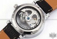 Мужские наручные часы скелетон Fuyate Air Silver (1103)