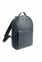 Рюкзак женский кожаный Groove  L синий сафьян TW-GROOVE-L-BLUE-SAF