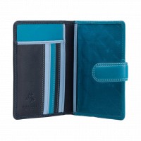 Кожаная обложка для паспорта Visconti rb75 blue m